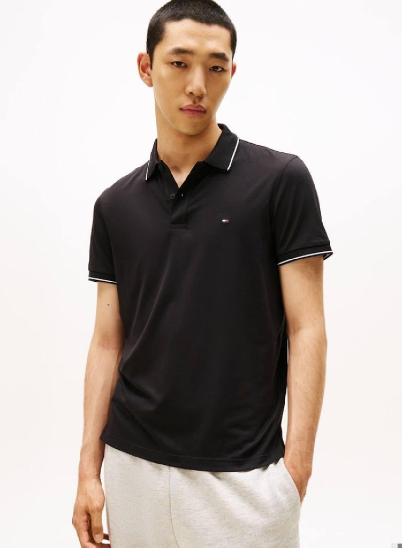 TOMMY HILFIGER Performance TH Flex Regular Polo Shirt - Image 1